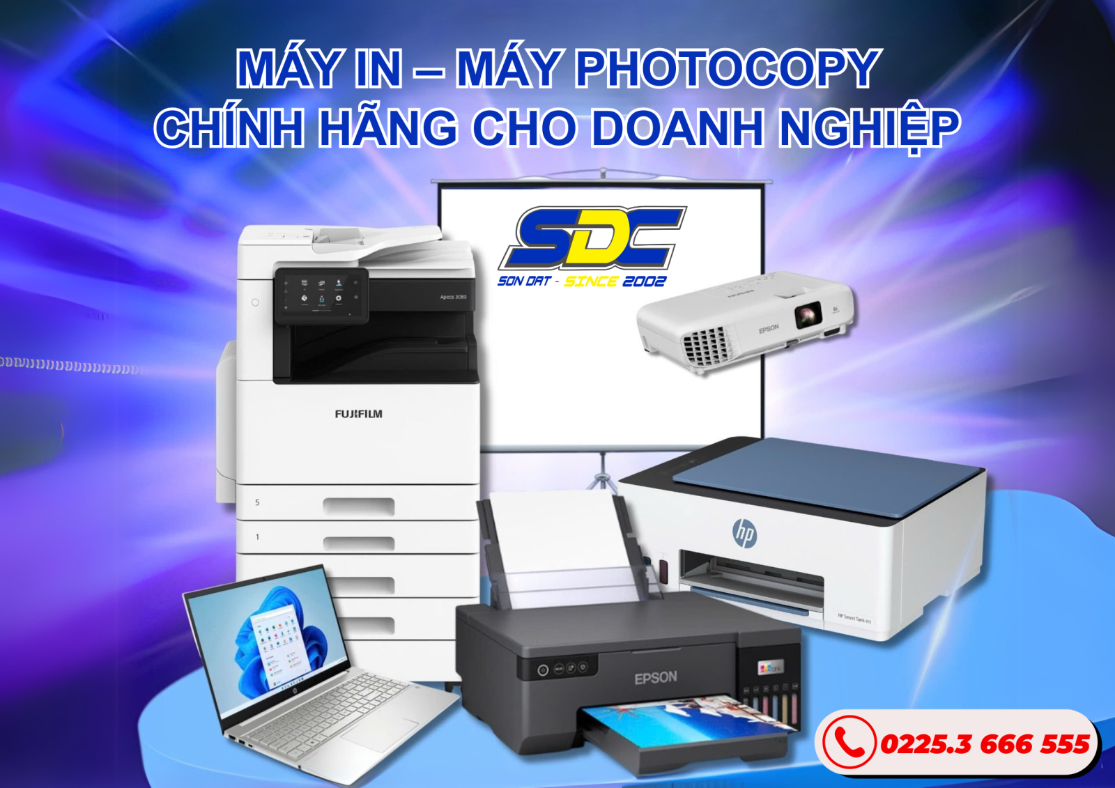 Máy In – Máy Photocopy Chính Hãng Cho Doanh Nghiệp.