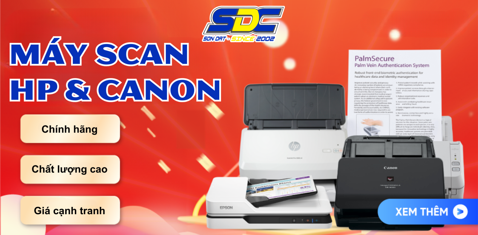 Máy Scan HP & Canon – Chất Lượng Cao, Giá Cạnh Tranh