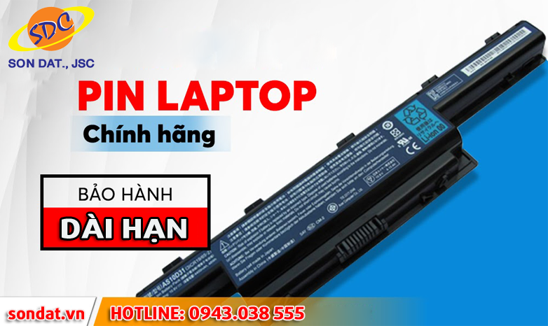 Mua pin laptop giá rẻ, chất lượng đến ngay Sơn Đạt.,JSC