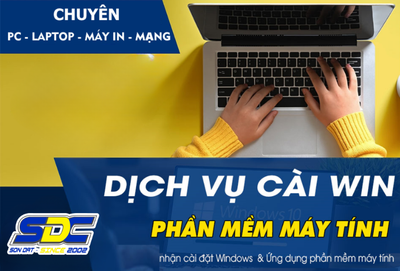 Dịch vụ cài đặt Windows bản quyền & phần mềm chính hãng tại Hải Phòng