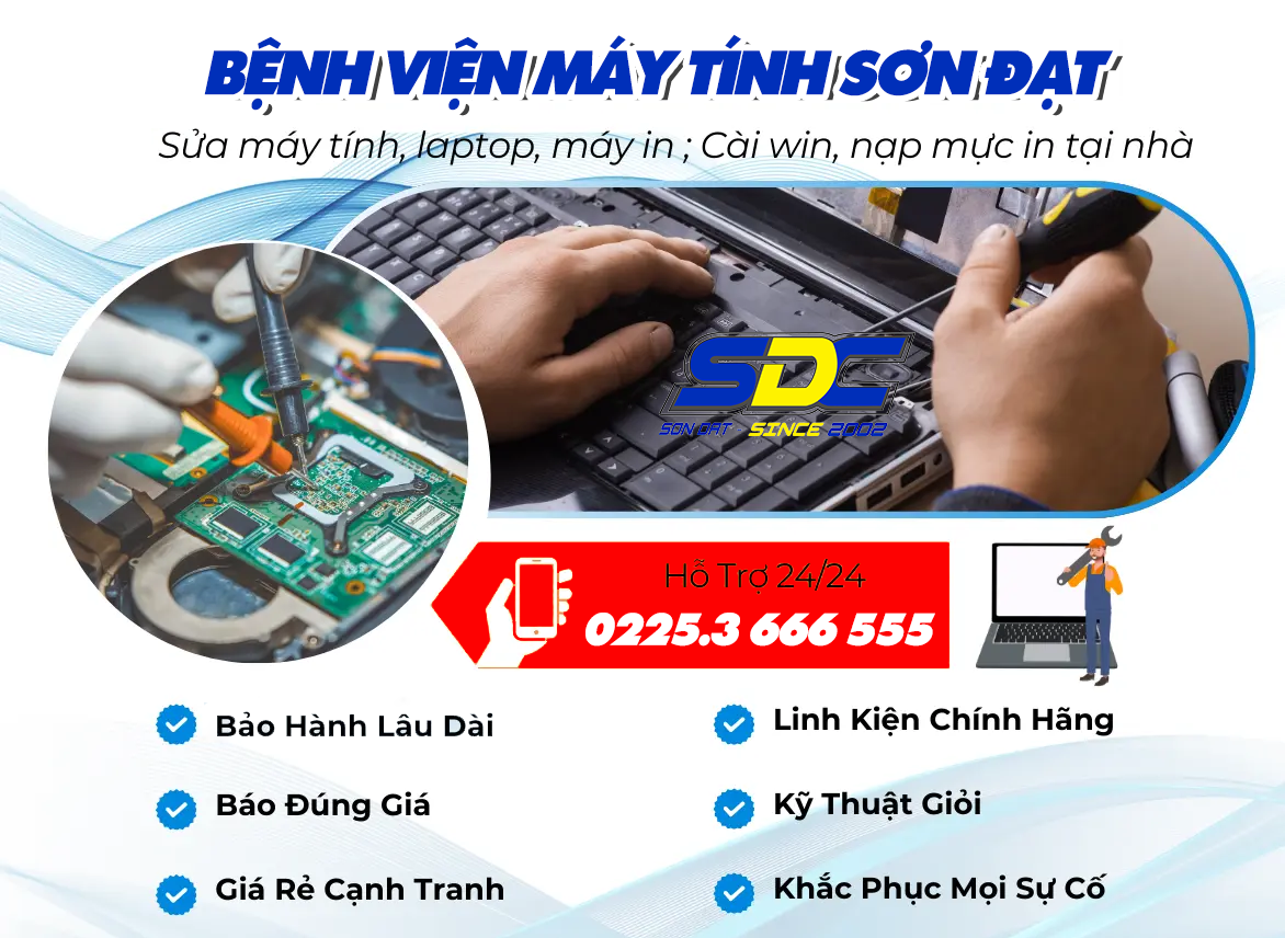 Sơn Đạt.,JSC: Diệt Virus, Làm Sạch Máy Tính – Chuyên Gia Bảo Vệ Thiết Bị Số