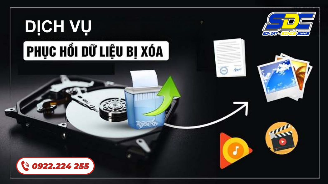  Dịch Vụ Cứu Dữ Liệu Cho Doanh Nghiệp – Nhanh, Bảo Mật, Uy Tín