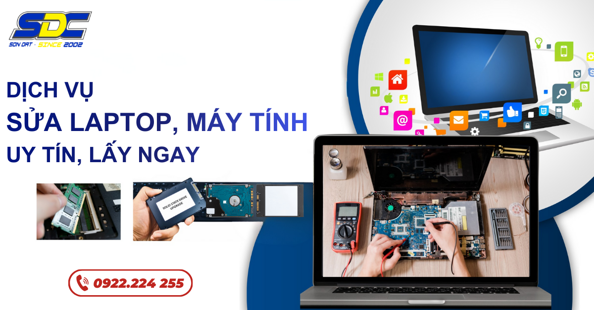 Dịch Vụ Sửa Laptop, Máy Tính Tại Hải Phòng – Uy Tín, Lấy Ngay