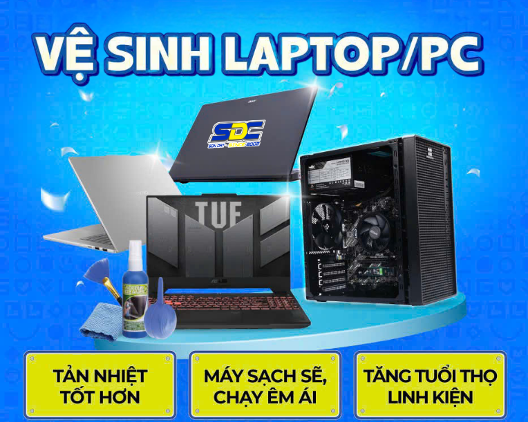 Dịch Vụ Vệ Sinh Laptop – Giải Pháp Tránh Nóng Máy, Treo Máy