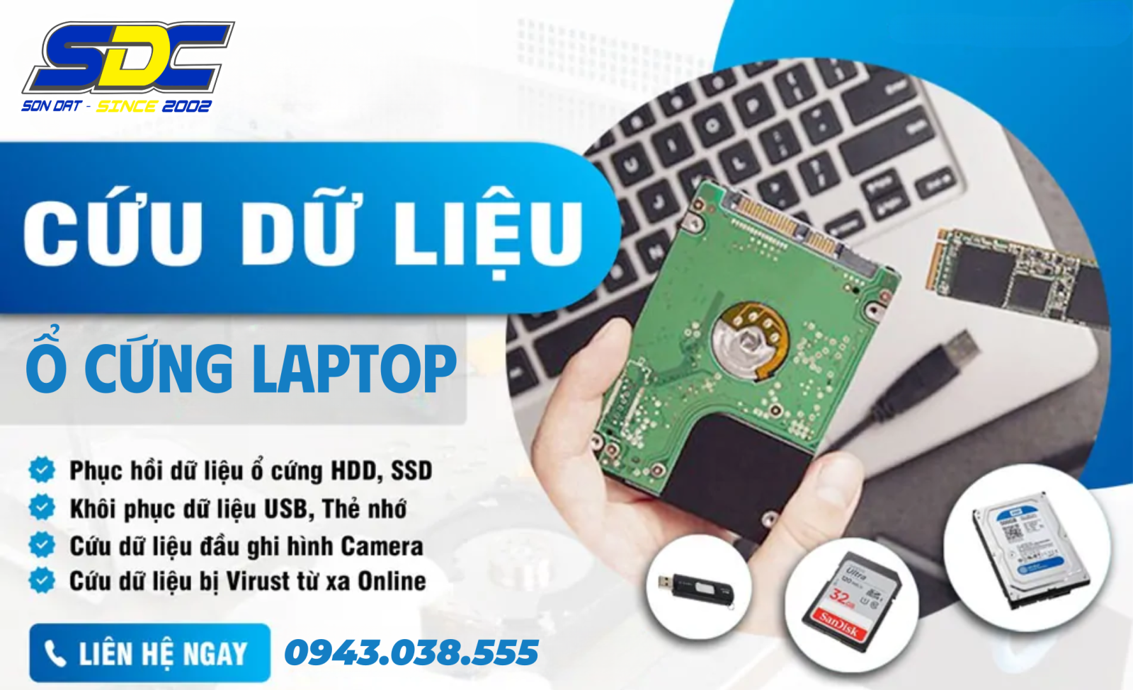 Dịch Vụ Backup & Khôi Phục Dữ Liệu Laptop – An Toàn, Bảo Mật
