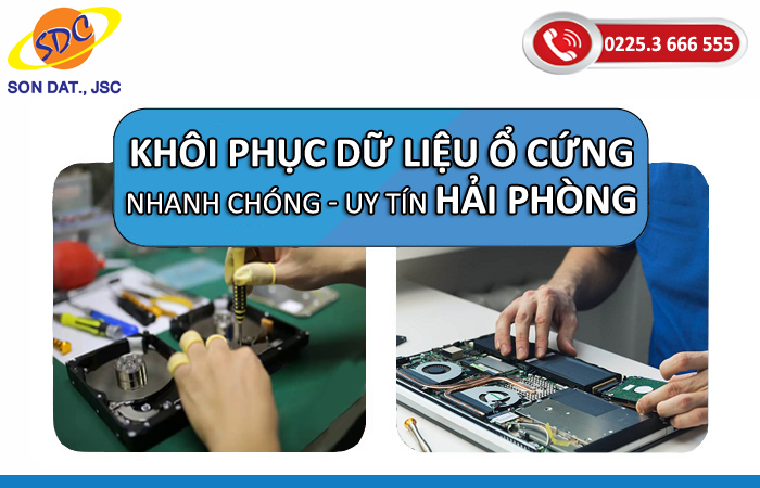 Đâu là đơn vị chuyên khôi phục dữ liệu ổ cứng chuyên nghiệp, nhanh chóng số 1 Hải Phòng?