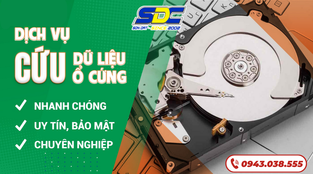 Dịch Vụ Khôi Phục Dữ Liệu Ổ Cứng Uy Tín Số 1 Hải Phòng