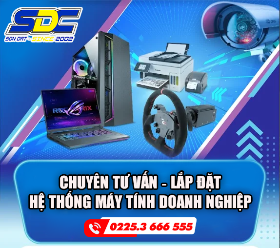 Chuyên Tư Vấn – Lắp Đặt Hệ Thống Máy Tính Chuyên Nghiệp Cho Doanh Nghiệp