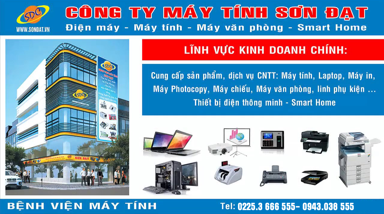 Vì sao nên chọn mua laptop tại Bệnh Viện Máy Tính Sơn Đạt?