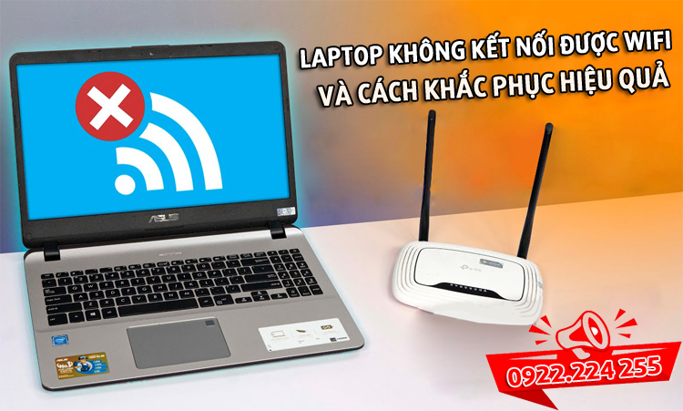 Laptop không kết nối được wifi và cách khắc phục hiệu quả