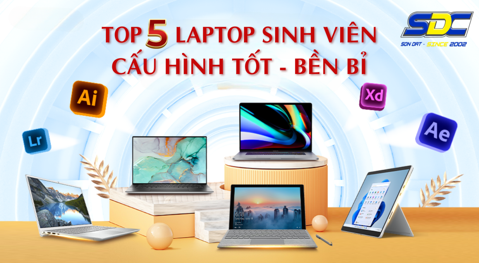 Top 5 Laptop Sinh Viên Giá Rẻ 2025 - Cấu Hình Tốt, Bền Bỉ