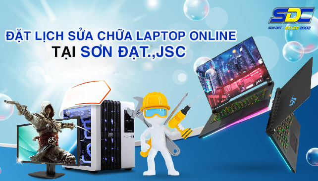 Thay màn hình, bàn phím, pin, ổ cứng… đều là sản phẩm chính hãng, có tem bảo hành