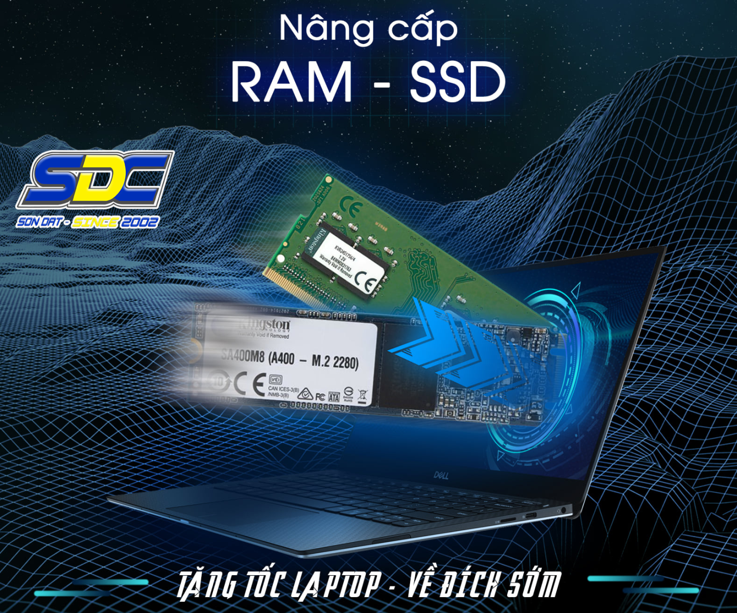 Dịch Vụ Nâng Cấp RAM, Ổ Cứng SSD Tăng Tốc Độ Xử Lý Uy Tín Hải Phòng