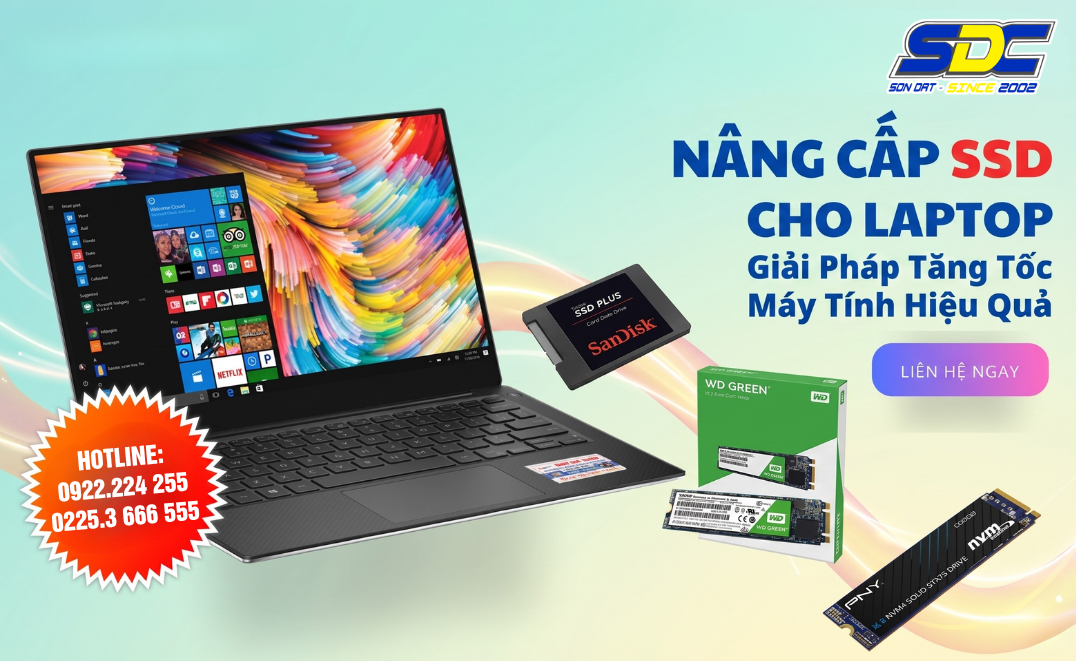 Nâng Cấp SSD Cho Laptop – Giải Pháp Tăng Tốc Máy Tính Hiệu Quả