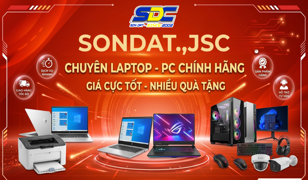 Chuyên Laptop, Máy In, Camera Và Thiết Bị Văn Phòng