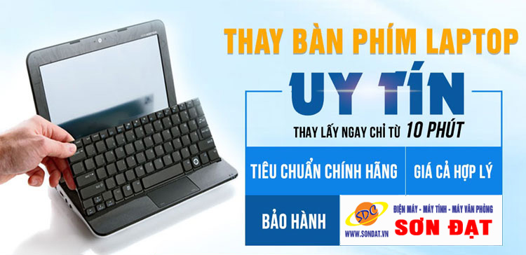 Đơn vị thay bàn phím laptop uy tín, chuyên nghiệp hàng đầu Hải Phòng