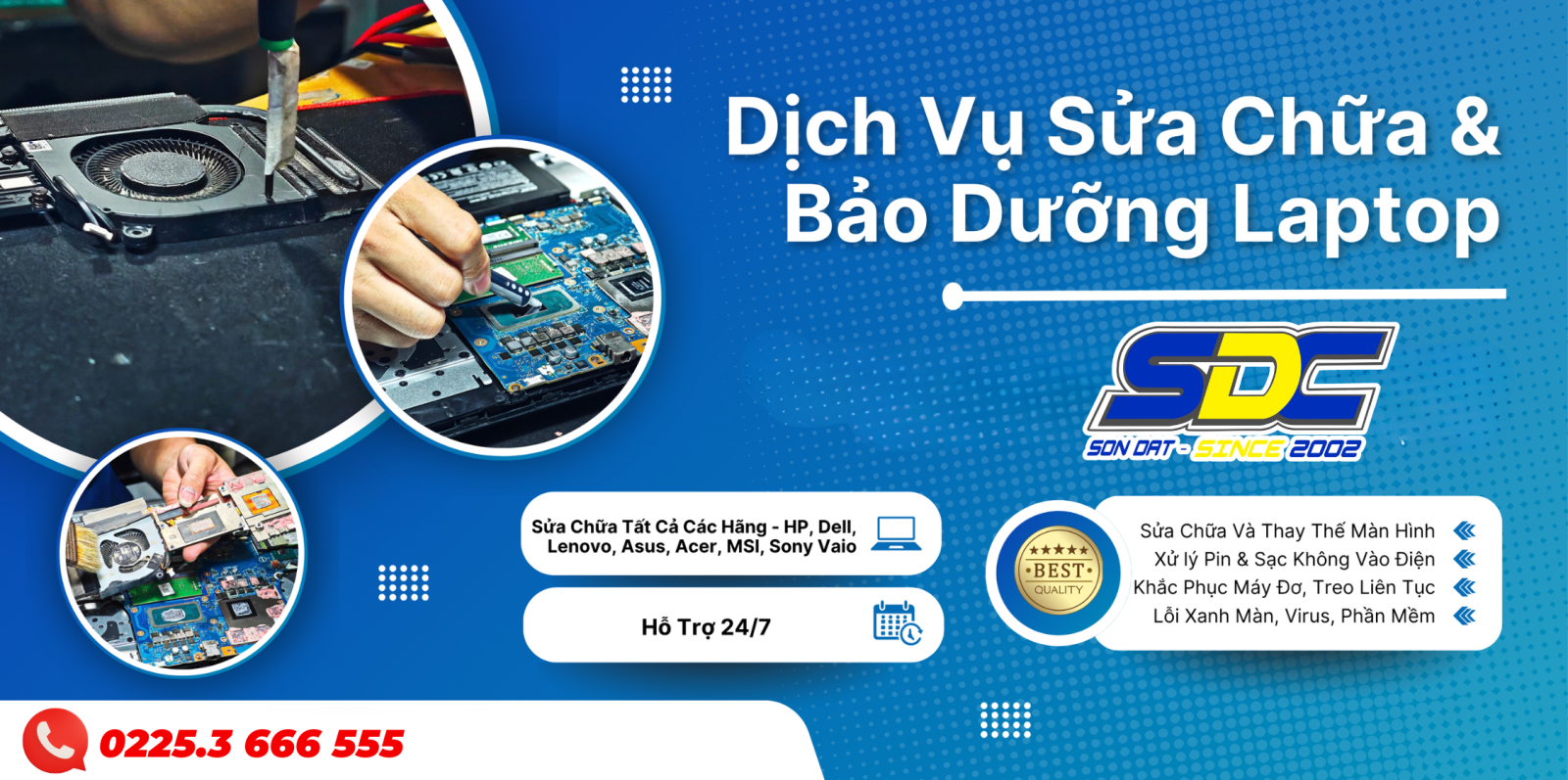 Dịch Vụ Sửa Laptop Hải Phòng – Nhanh Chóng, Giá Hợp Lý