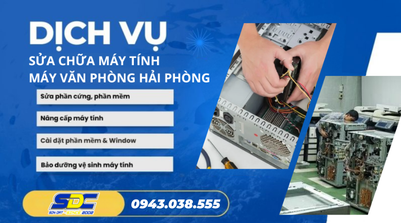 Nhu cầu sửa chữa thiết bị văn phòng tại Hải Phòng và các tỉnh lân cận ngày càng gia tăng