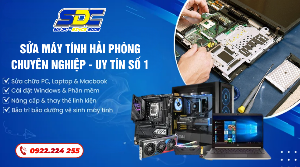 SONDAT.,JSC | Sửa máy tính chuyên nghiệp, uy tín số 1 Hải Phòng