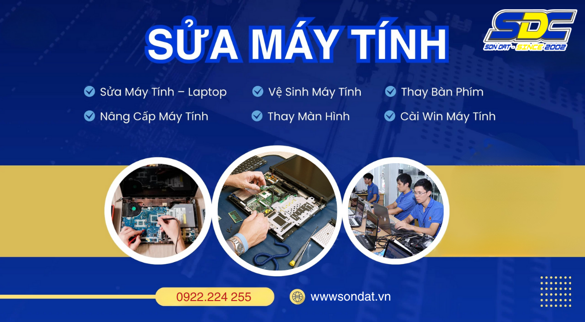 Dịch Vụ Sửa Máy Tính – Laptop Uy Tín, Lấy Ngay Tại Hải Phòng