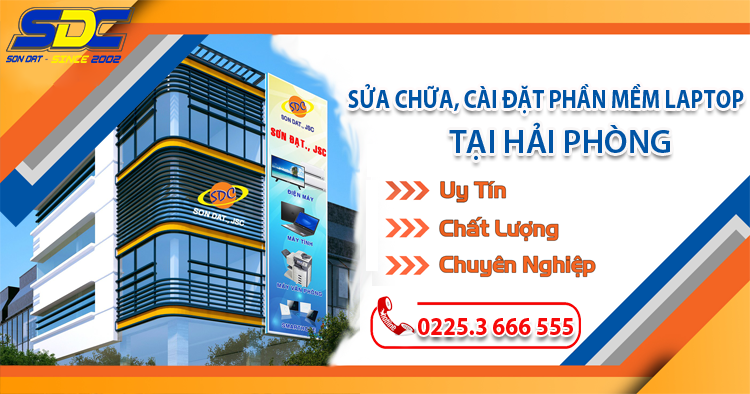 Cung cấp dịch vụ sửa chữa, cài đặt phần mềm máy tính chuyên nghiệp Hải Phòng