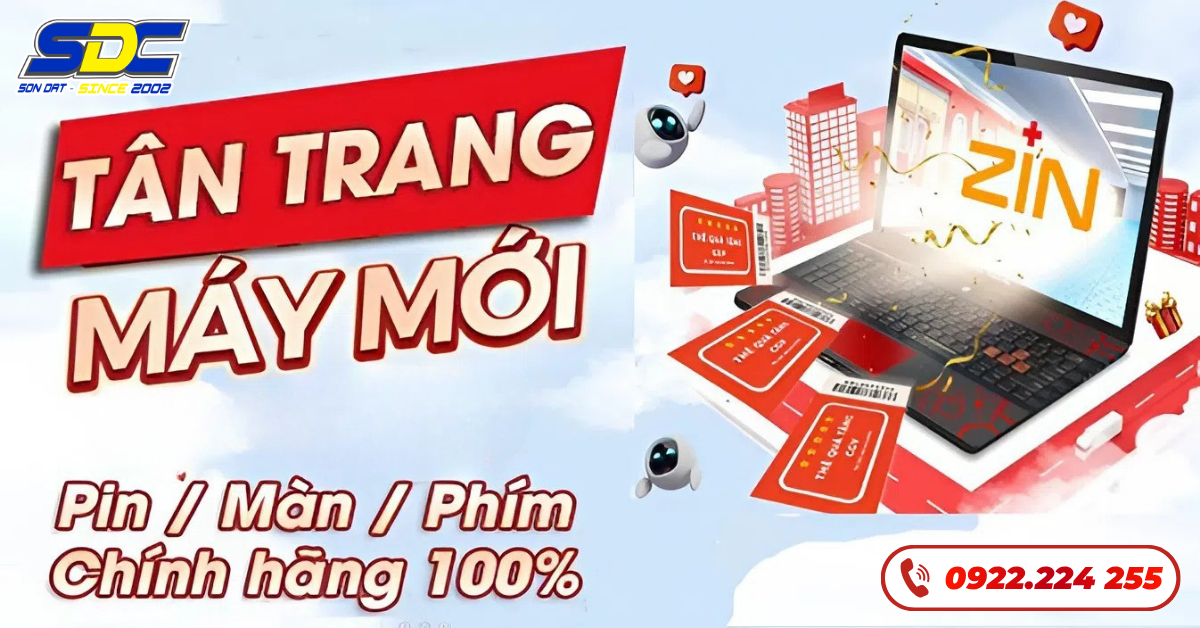  Địa chỉ thay pin laptop uy tín, giá tốt hàng đầu tại Hải Phòng | SONDAT.,JSC