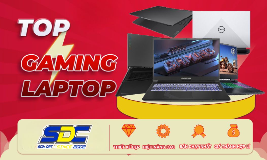 Laptop Gaming Hiệu Năng Cao – Chơi Game Mượt, Làm Việc Ổn Định​
