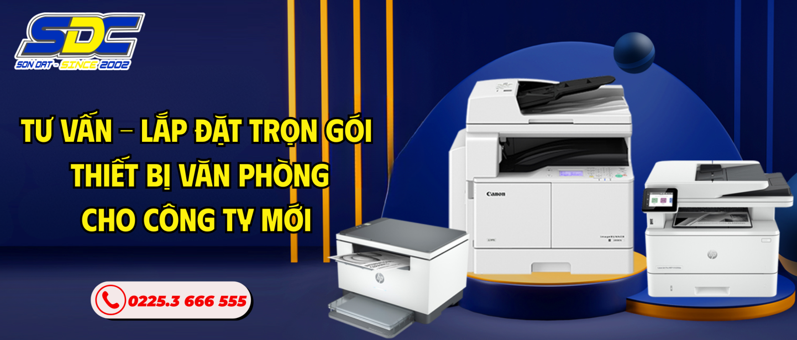 Tư Vấn – Lắp Đặt Trọn Gói Thiết Bị Văn Phòng Cho Công Ty Mới