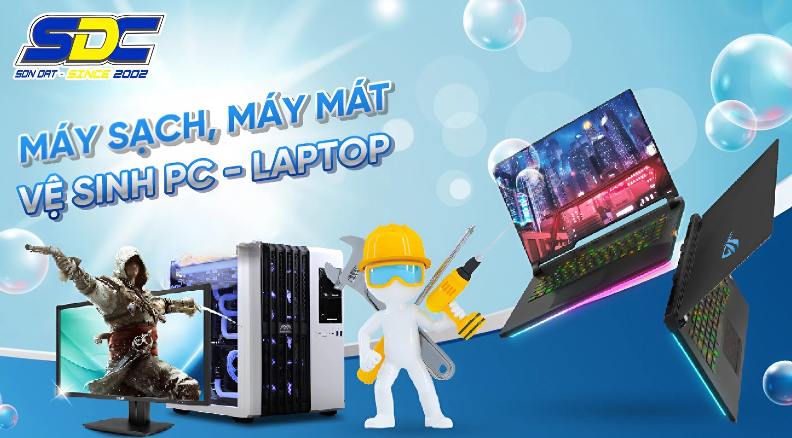 Vệ Sinh – Thay Keo Tản Nhiệt Laptop – Giải Nhiệt, Tăng Hiệu Năng