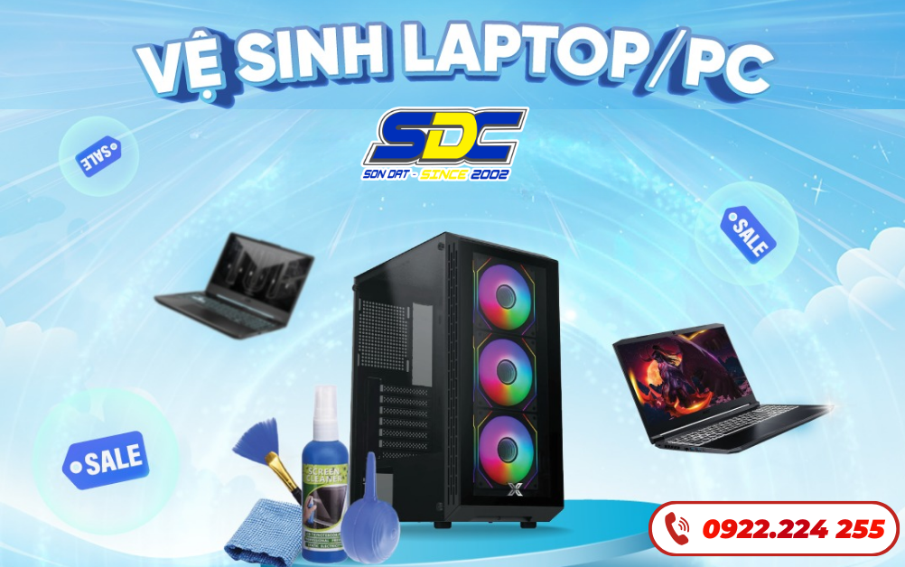 Vệ Sinh Laptop Định Kỳ – Tránh Quá Nhiệt & Hỏng Linh Kiện