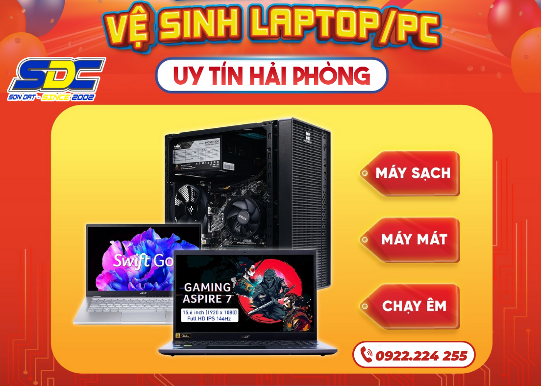 Vệ Sinh Laptop Định Kỳ – Bí Quyết Giúp Máy Chạy Êm Và Bền Lâu Hơn