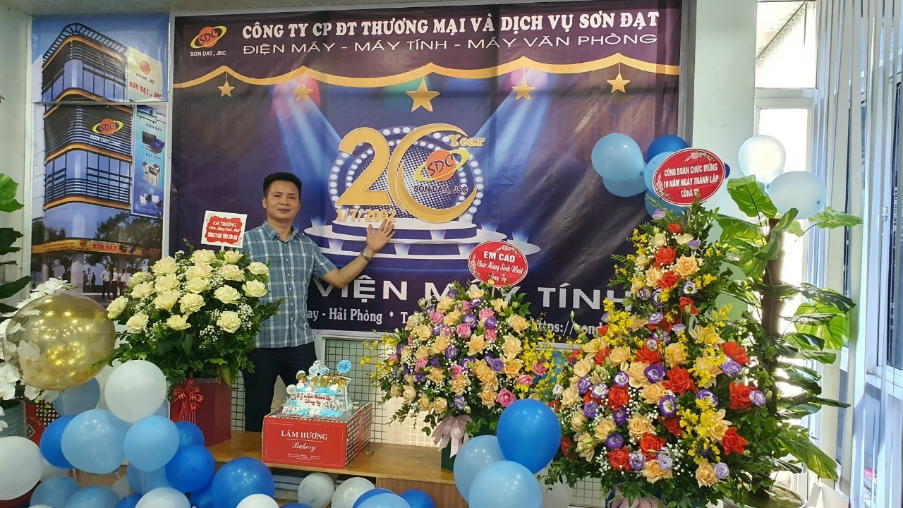 Kỉ niệm 19 năm thành lập Sơn Đạt., JSC