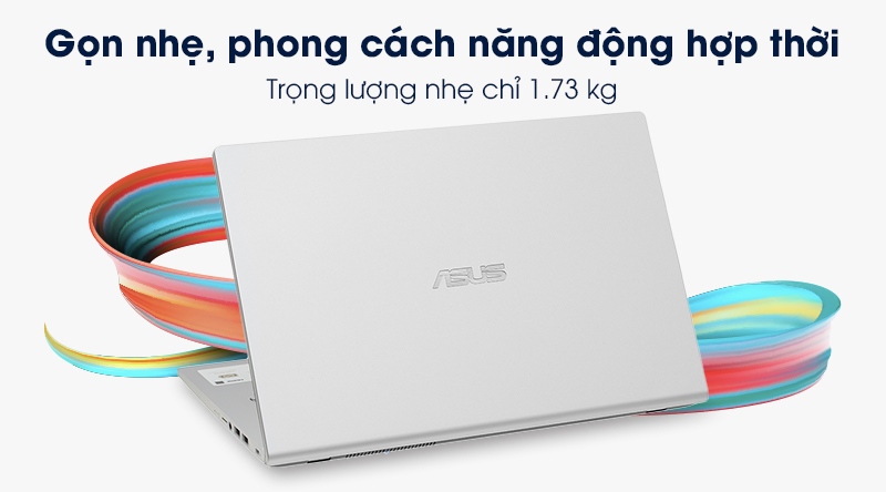 Notebook Asus X509JA-EJ480T Core i3 1005G1 4GB 256GB 15.6''F Win 10 Màu Bạc