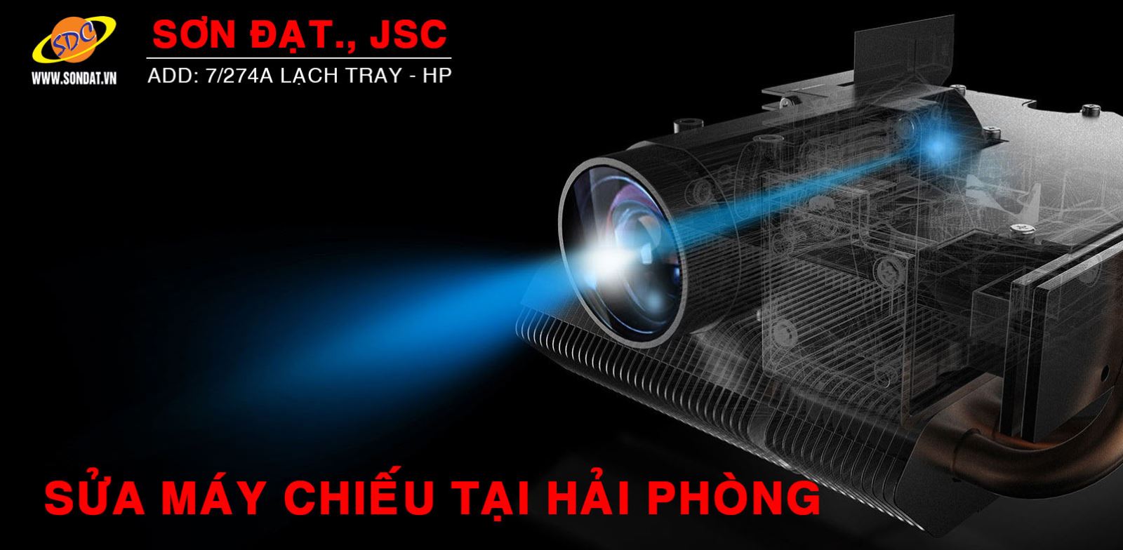 Sửa máy chiếu tại Hải Phòng