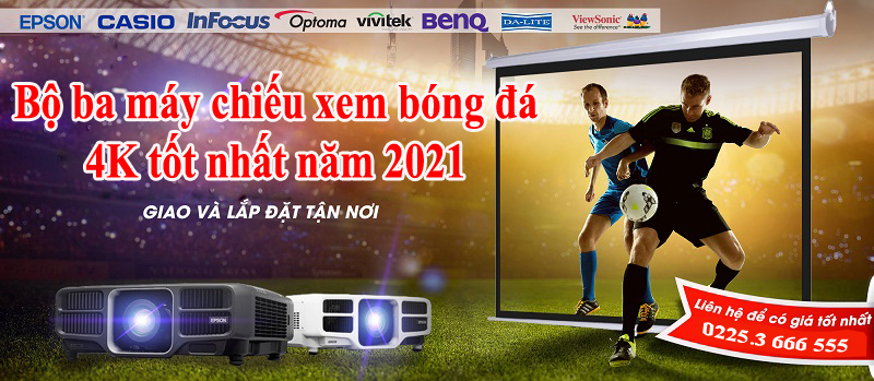 Top máy chiếu xem bóng đá 4K tốt nhất năm 2021