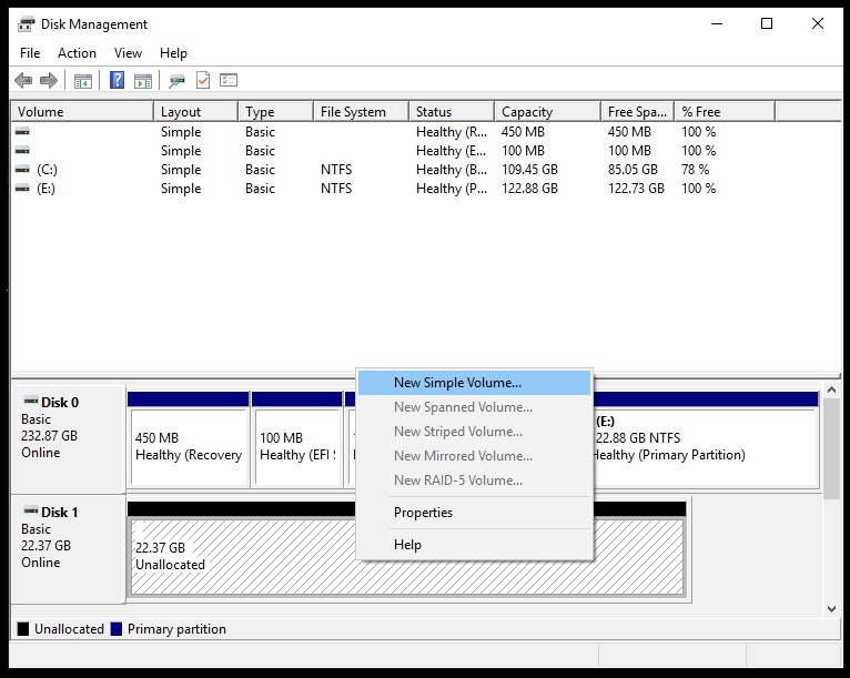  Ổ CỨNG BỊ UNALLOCATED