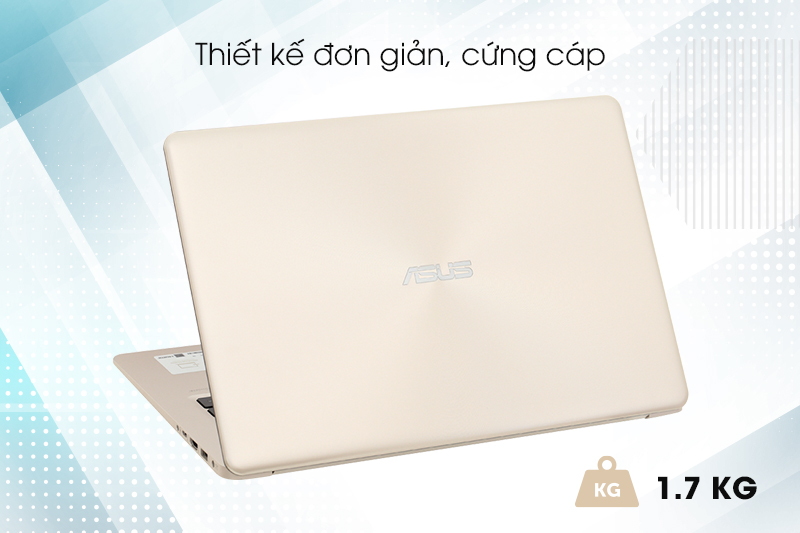 Laptop Asus A510UA i3 8130U - Thiết kế đơn giản, cứng cáp | Thegioididong