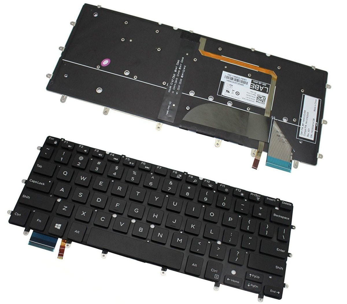 Keyboard Dell Inspiron 13- 15 LED chính hãng, giá rẻ tại Hải Phòng