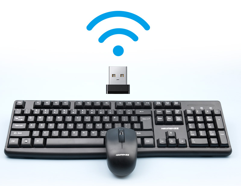 Keyboard+Mouse Newmen Wireless K106 chính hãng, giá tốt tại Sơn Đạt.,JSC