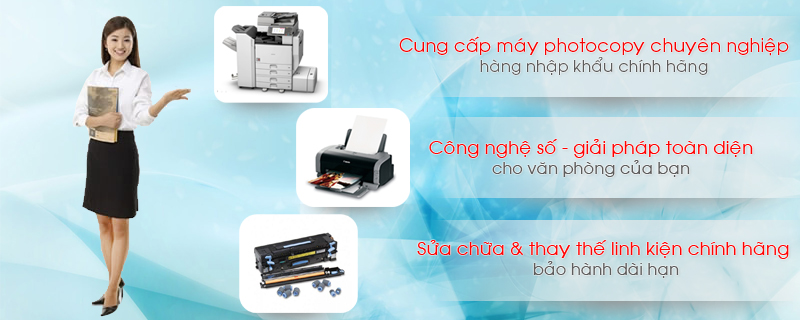 Địa chỉ cho thuê máy văn phòng uy tín số 1 Hải Phòng