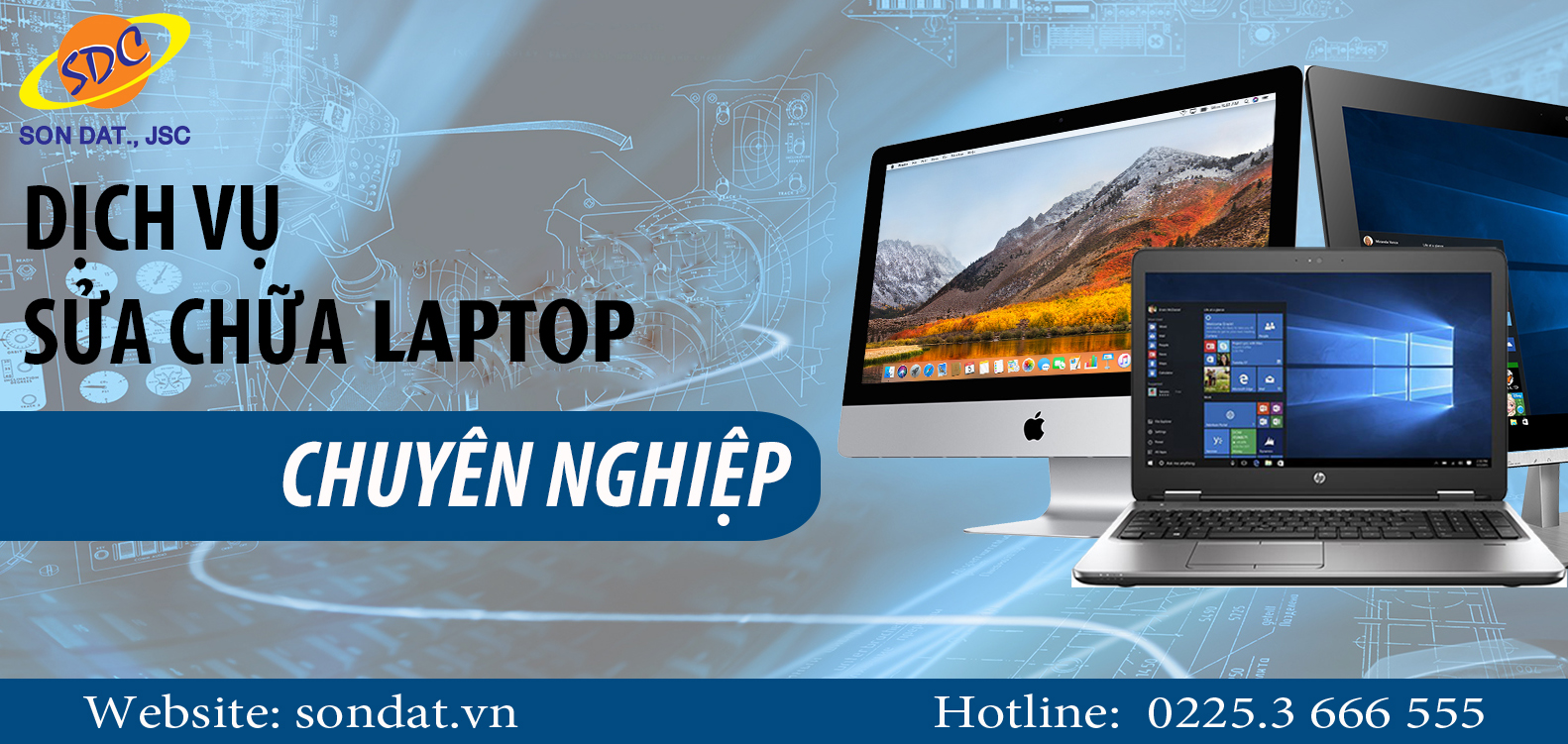 Dịch vụ sửa chữa laptop chuyên nghiệp, uy tín Hải Phòng