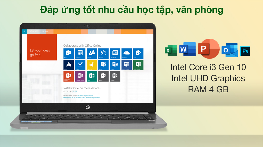 HP 240 G8  Core™ i3 chính hãng, giá tốt chỉ có tại Sơn Đạt.,JSC