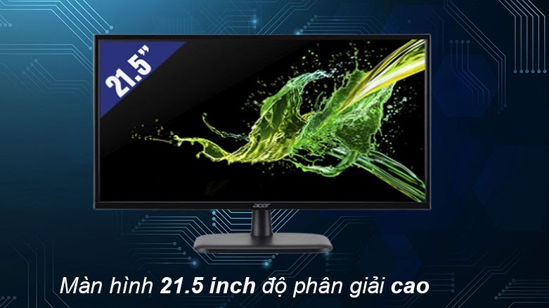 Monitor Acer EK220Q chính hãng, uy tín Hải Phòng