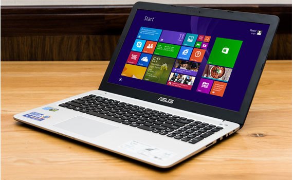 Máy tính xách tay Asus A556UF trang bị màn hình 15.6 inches