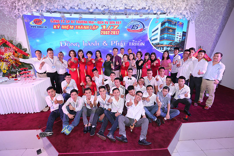 Kỷ niệm 15 năm thành lập Sơn Đạt