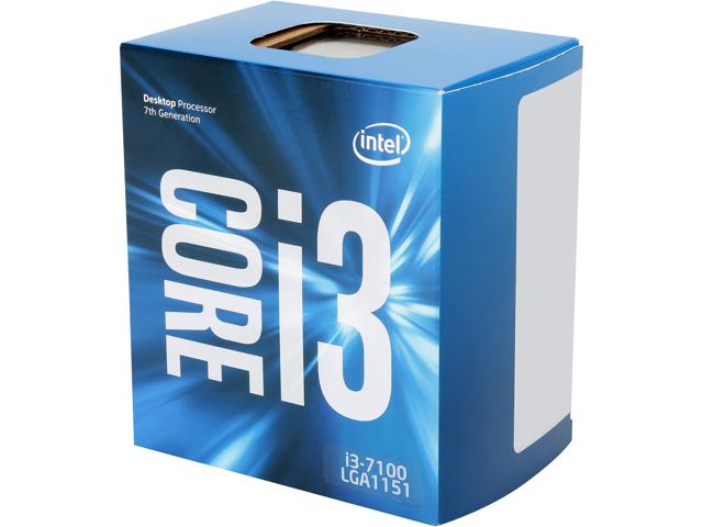 CPU Intel Core i3-7100 - 2x3.9GHz, 3MB, 14nm, HD630 350Mhz, 51W, LGA1151, kabylake