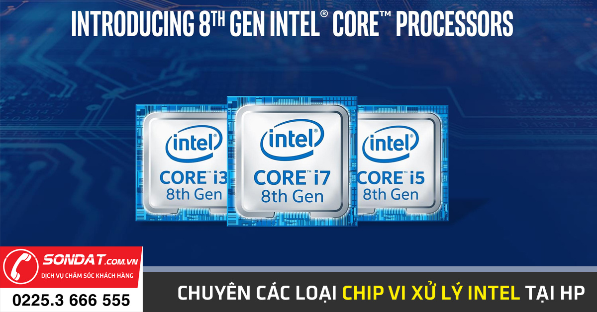 các loại chip vi xử lý intel