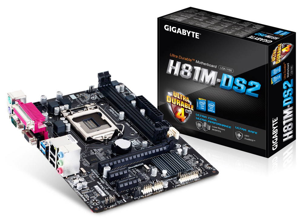 Main Gigabyte H81M-DS2 (SK1150)