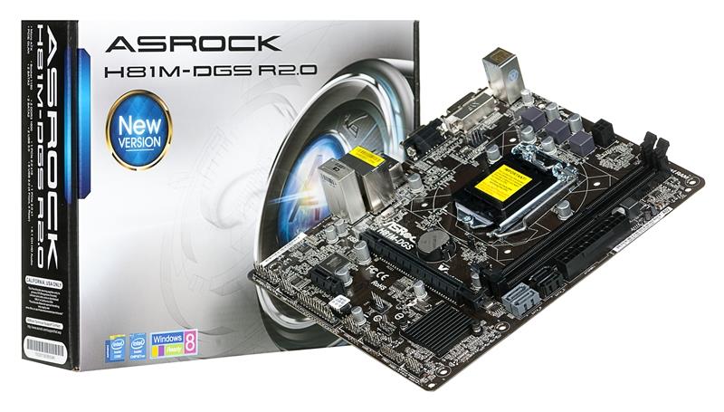 Mainboard Asrock H81M - DGS