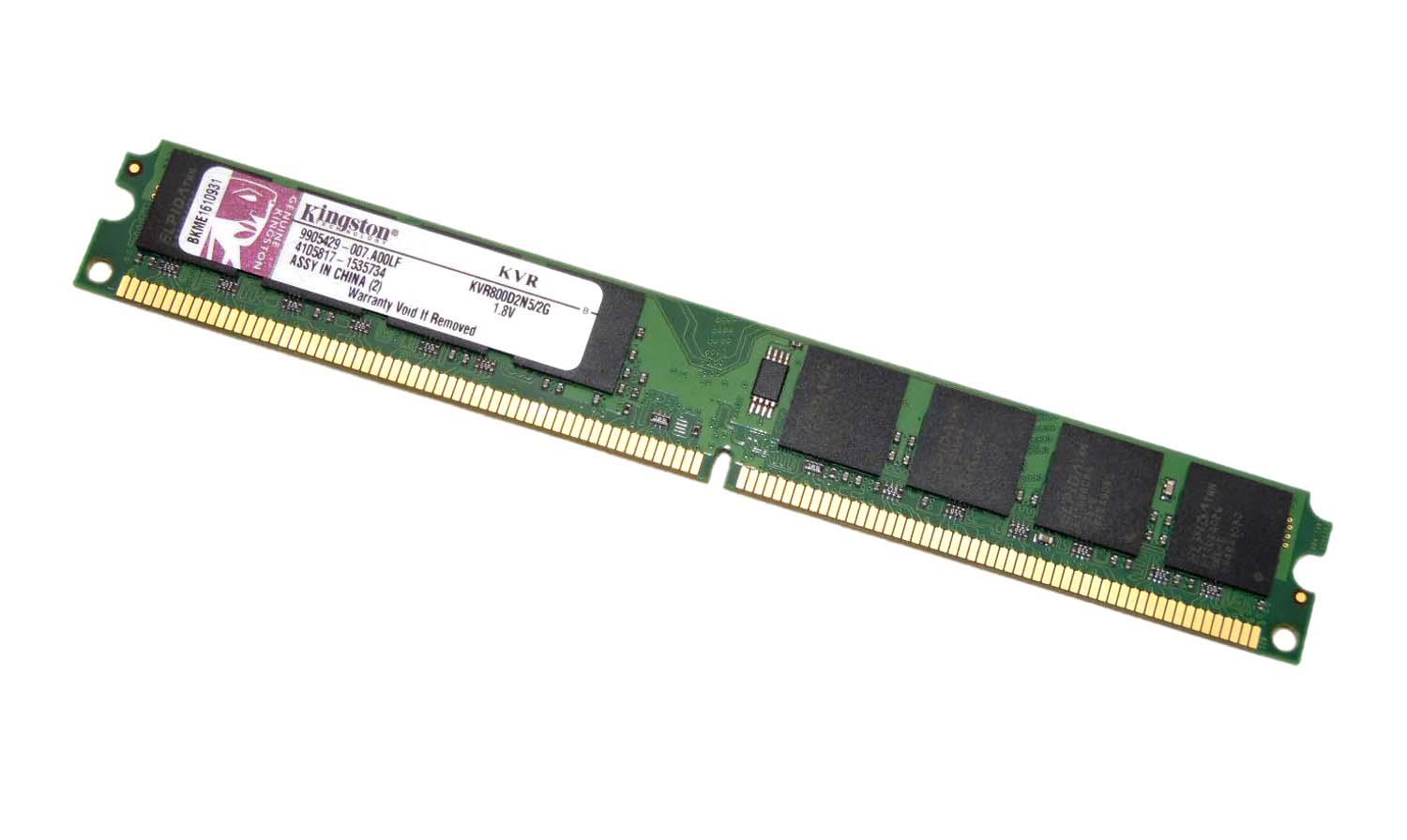 Ram PC DDR2 2GB/800 Kingston